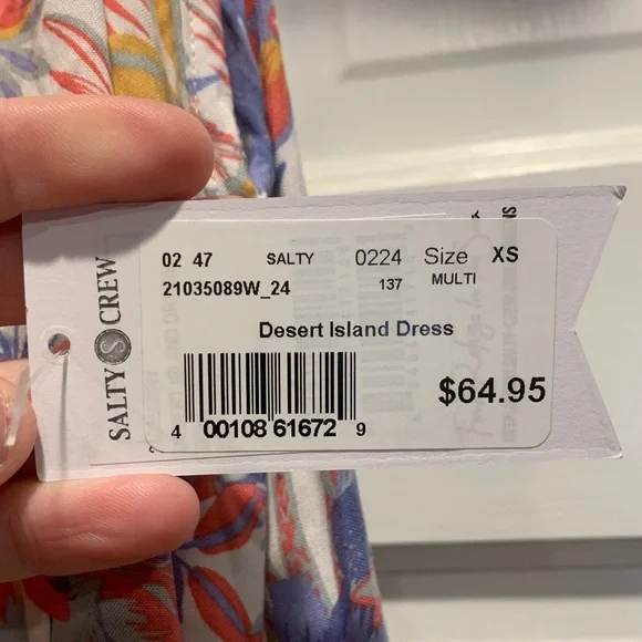 NWT Salty Crew Dress Size XS - Picture 9 of 9